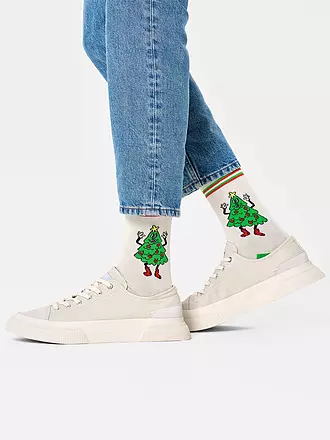 HAPPY SOCKS | Herren Socken HAPPY TREE Gr. 41 - 46 white | 